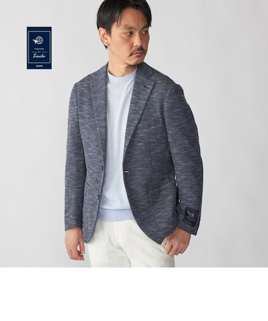 SHIPS:〈FUNCTION〉LANIFICIO ROMA メランジ ジャージー ジャケット