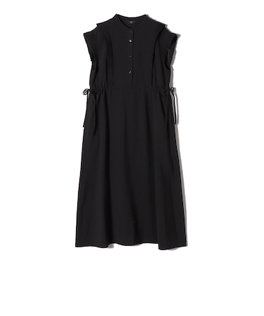 《予約》SHIPS Colors:〈手洗い可能〉プリーツ デザイン シャツ ワンピース2◆