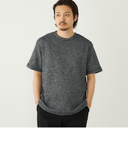 《予約》SHIPS Colors:ローゲージ カノコ Tシャツ◆