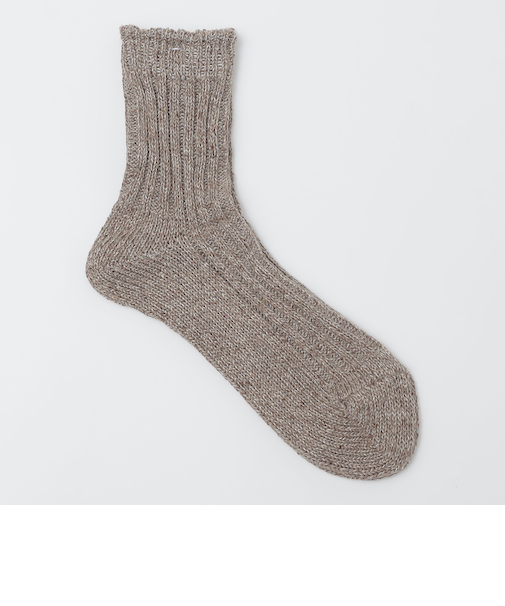 ANONYMOUS: ヘンプ シルク ハーフ ソックス