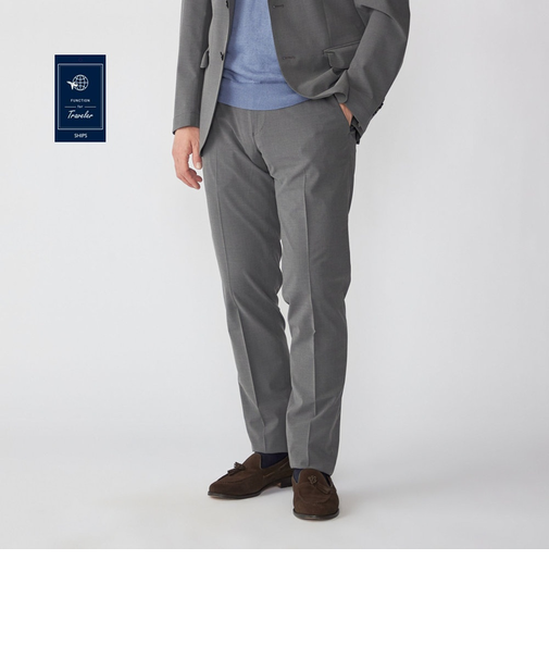 SHIPS:〈FUNCTION〉ライト アンストラクチャード スラックス(セットアップ対応)