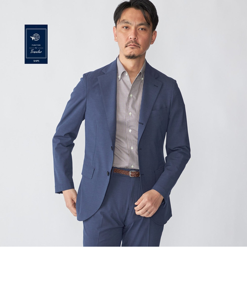 SHIPS:〈FUNCTION〉ライト アンストラクチャード ジャケット(セットアップ対応)