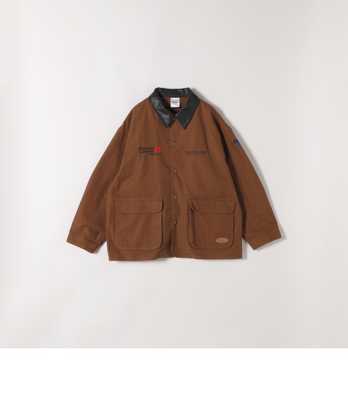 PARROTT CANVAS:〈洗濯機可能〉カバー オール