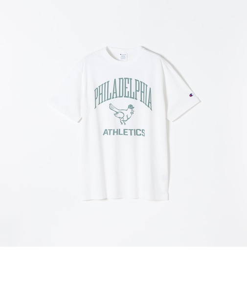 Champion:〈洗濯機可能〉グラフィック ロゴ ショート スリーブ TEE