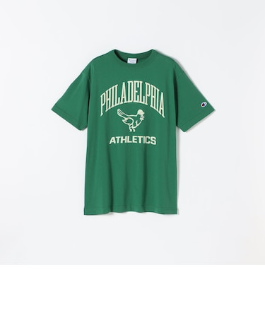 Champion:〈洗濯機可能〉グラフィック ロゴ ショート スリーブ TEE