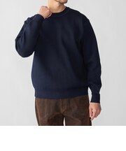 SHIPS: 〈手洗い可能〉ヒートボンディング ニット スウェット