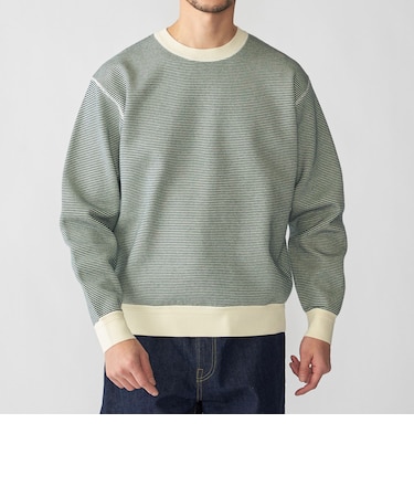 SHIPS: 〈手洗い可能〉ヒートボンディング ニット スウェット