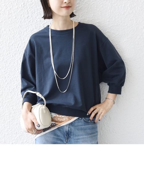 《予約》〈手洗い可能〉ハイゲージ ドルマン プルオーバー