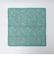 Vincenzo Miozza: コットン リネン ペイズリー スカーフ