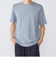 SHIPS: TECHNORAMA(R) ミラノ リブ Tシャツ