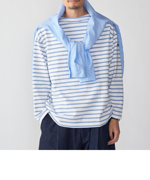 【SHIPS別注】SAINT JAMES: OUESSANT LOOSE BORDER