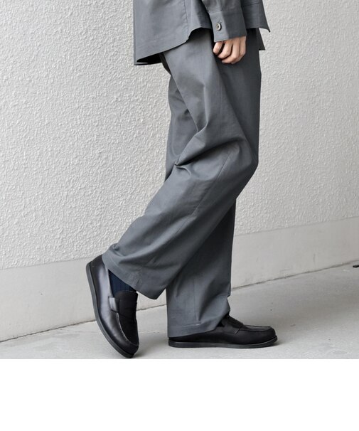 【WEB限定】SHIPS any: ハイブリッド リネン イージーパンツ (セットアップ対応)26SS◆