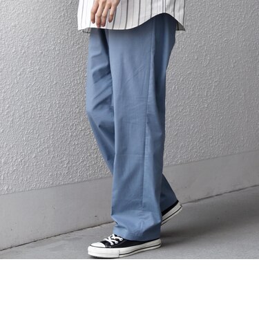 【WEB限定】SHIPS any: ハイブリッド リネン イージーパンツ (セットアップ対応)26SS◆