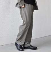 【WEB限定】SHIPS any: ハイブリッド リネン イージーパンツ (セットアップ対応)26SS◆