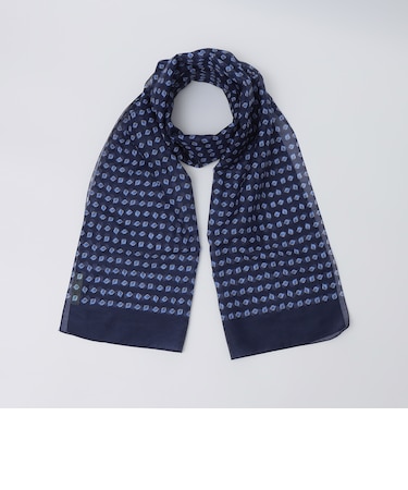 MARCEL LASSANCE: COTTON/SILK PRINT STOLE