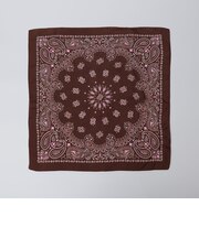 MARCEL LASSANCE: SILK PRINT BANDANA INDIA