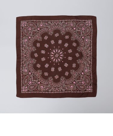MARCEL LASSANCE: SILK PRINT BANDANA INDIA