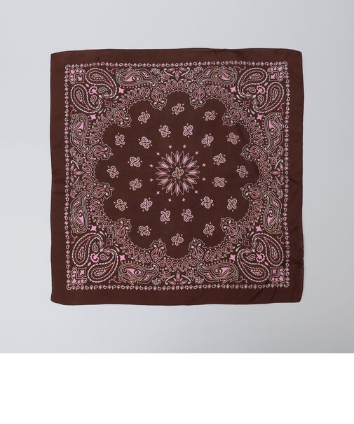 MARCEL LASSANCE: SILK PRINT BANDANA INDIA