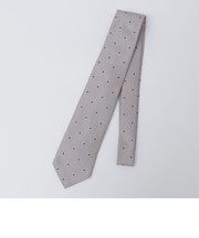 SHIPS Colors:日本製 シルク 小紋柄 ネクタイ
