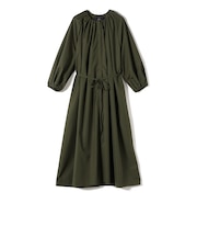 SHIPS Primary Navy Label:〈手洗い可能〉撥水 羽織 ギャザー ワンピース