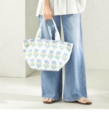 《予約》【SHIPS別注】SZ BLOCKPRINTS: Lisbon Tote