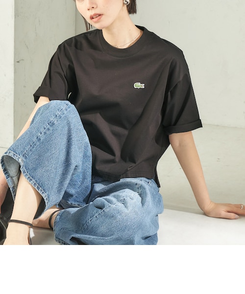 SHIPS別注】LACOSTE:〈手洗い可能〉五分袖 TEE SHIPS別注】LACOSTE:〈手洗い可能〉五分袖 TEE｜シップスの通販｜&mall