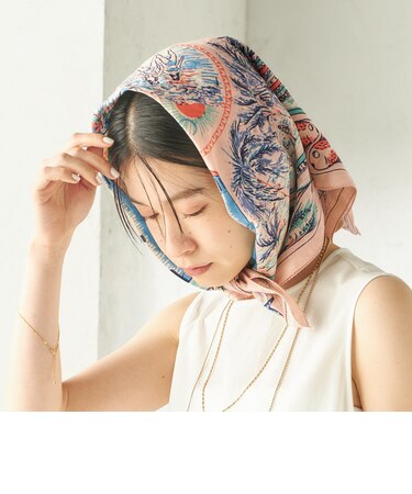 《予約》BINDU: スカーフ 64×64