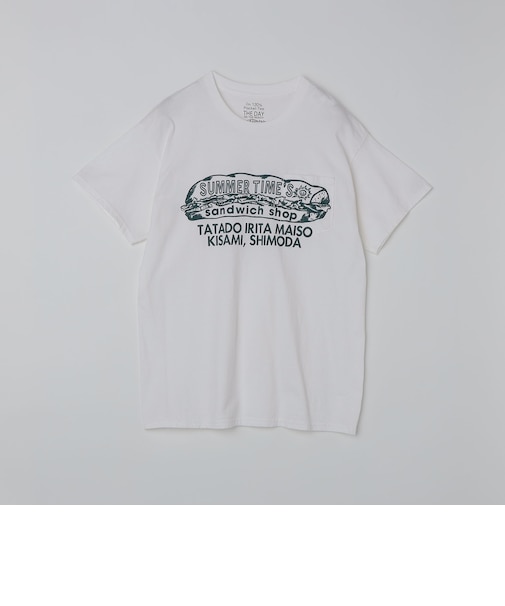 【WEB限定/SHIPS別注】THE DAY ON THE BEACH: THATS SURF LIFE ポケット Tシャツ
