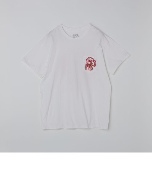【WEB限定/SHIPS別注】THE DAY ON THE BEACH: THATS SURF LIFE ポケット Tシャツ