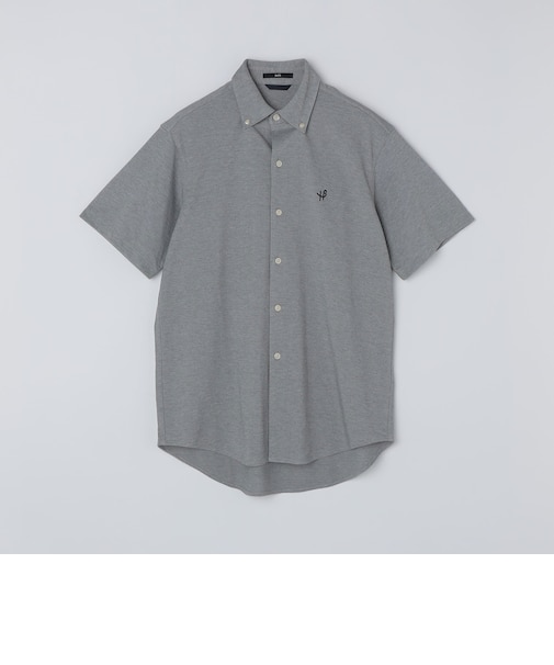 【WEB限定】SHIPS: 〈吸水速乾〉ドライピケ ワンポイント ロゴ ボダンダウン シャツ