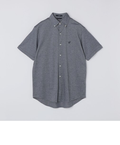 【WEB限定】SHIPS: 〈吸水速乾〉ドライピケ ワンポイント ロゴ ボダンダウン シャツ