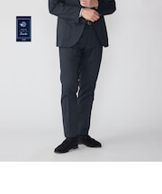 SHIPS:〈FUNCTION/手洗い可能〉ラミー ブレンド スラックス(セットアップ対応)