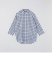 SHIPS: RAYMOND チェック レギュラーカラー 7スリーブ シャツ