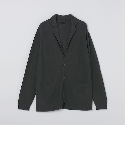 SHIPS:〈接触冷感/ 手洗い可能〉 リネン クール ニット ジャケット