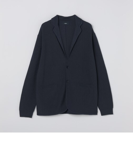 SHIPS:〈接触冷感/ 手洗い可能〉 リネン クール ニット ジャケット
