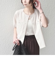 《予約》SHIPS Colors:〈接触冷感・UVカット・撥水〉マルチファンクション 羽織 シャツ◆