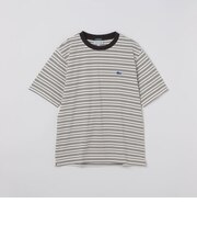 【SHIPS別注】LACOSTE: マイクロ ボーダー Tシャツ
