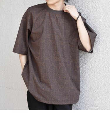 SHIPS any:〈撥水/軽量/ストレッチ〉SOLOTEX(R) シアサッカー スピンドル Tシャツ 26SS◆