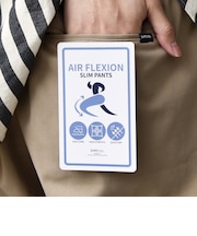 【WEB限定】SHIPS any:〈吸水速乾/ストレッチ〉AIR FLEXION スリム ストレッチ イージー パンツ◆