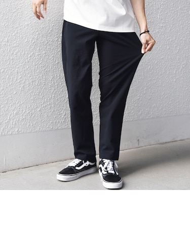 【WEB限定】SHIPS any:〈吸水速乾/ストレッチ〉AIR FLEXION スリム ストレッチ イージー パンツ◆