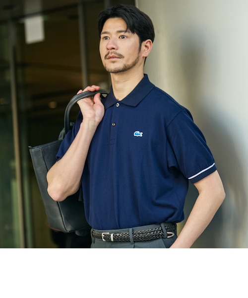 新品未使用【SHIPS別注】LACOSTE: シャンティイー トリム ポロシャツ SHIPS別注】LACOSTE: シャンティイー トリム ポロシャツ｜シップスの