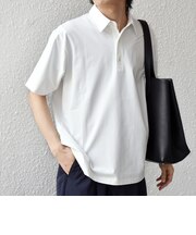 SHIPS any:〈遮熱〉SOLAMENT(R) リラックス ポロシャツ◆