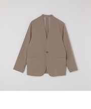 《予約》SHIPS Colors:〈遮熱・吸水速乾〉ファンクショナル ノーカラー ジャケット◆