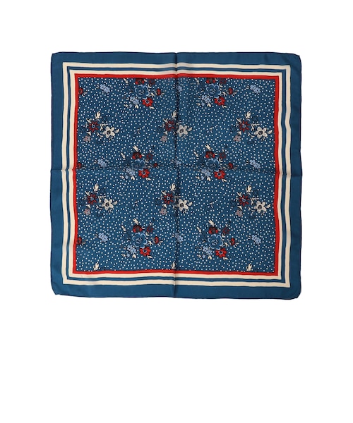 manipuri】120×120 コットン混スカーフ フローラ｜アンタイトルの通販