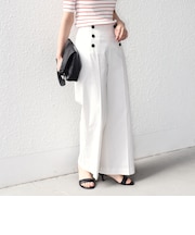 《予約》SHIPS Colors:〈洗濯機可能〉オックス マリンパンツ◆