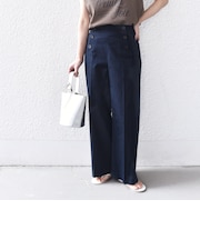 《予約》SHIPS Colors:〈洗濯機可能〉オックス マリンパンツ◆