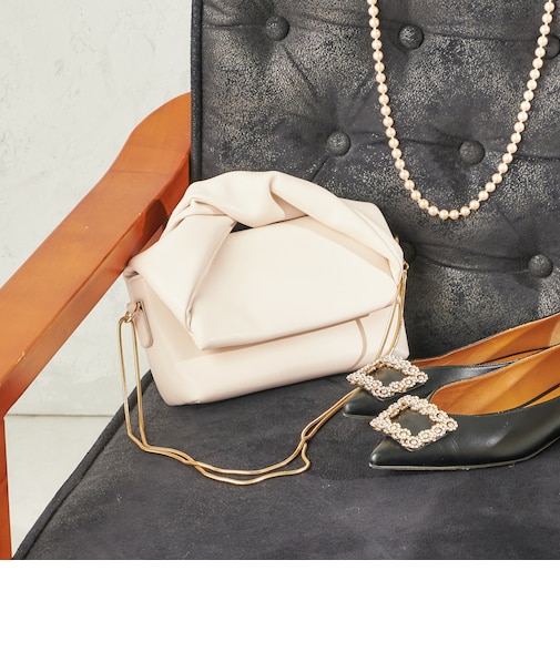 《予約》【SHIPS別注】kaene: 2WAY リボン バッグ