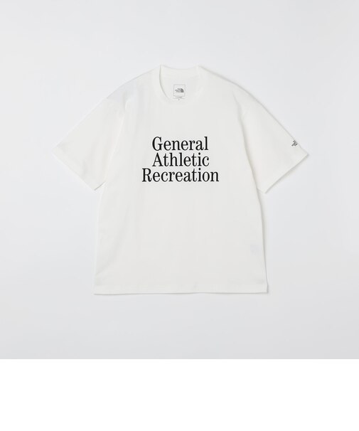 THE NORTH FACE: GAR TYPOGRAPHIC WHITE SHORT SLEEVE