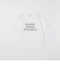 THE NORTH FACE: GAR TYPOGRAPHIC WHITE SHORT SLEEVE