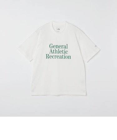 THE NORTH FACE: GAR TYPOGRAPHIC WHITE SHORT SLEEVE